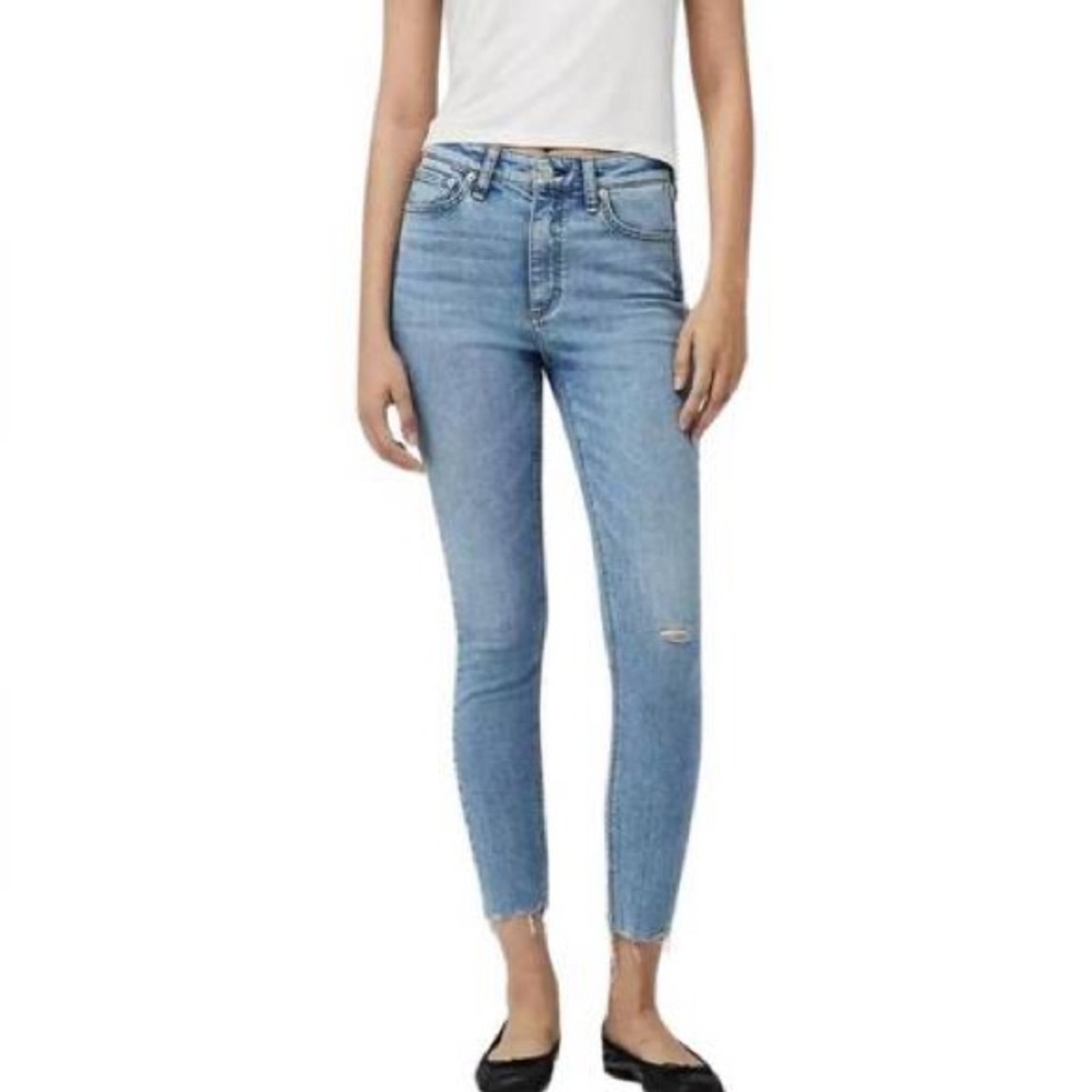 rag & bone Nina Ankle Skinny Jeans in Melanie